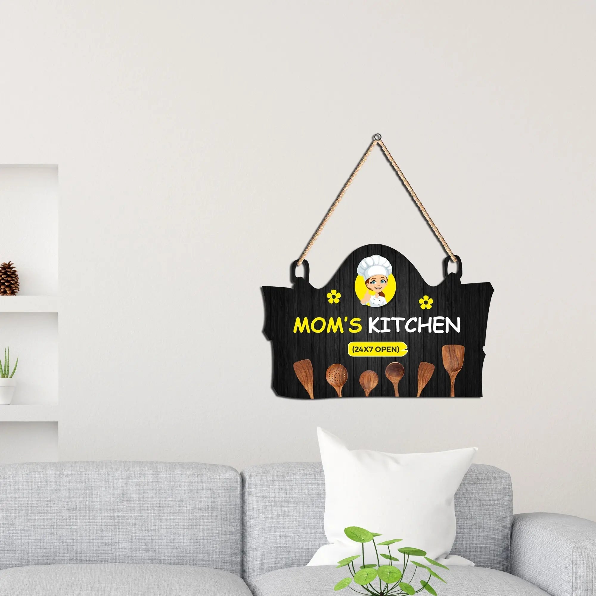 Kitchen Wall Hanging for Home Decor |Bedroom | Living Room | Gifts | Decoration Wall Hanging Item | Kitchen Wall Decor | Quotes Decor Items | Artworks Wall Hangings - Harshita Craft