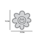 Cute Smiley Yellow Sunflower LED Neon Light DECORMANTRA