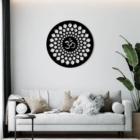 Om Metal Wall Art - Decor Mantra 