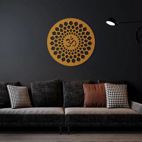 Om Metal Wall Art - Decor Mantra 