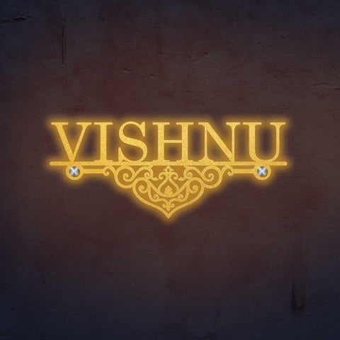 Personalized Laser Cut Elegant Design Metal Name Plate for Home