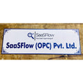 Company Acrylic Customizable Wall Name Plate for Office