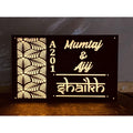 Warm White Waterproof LED Acrylic Name Plate