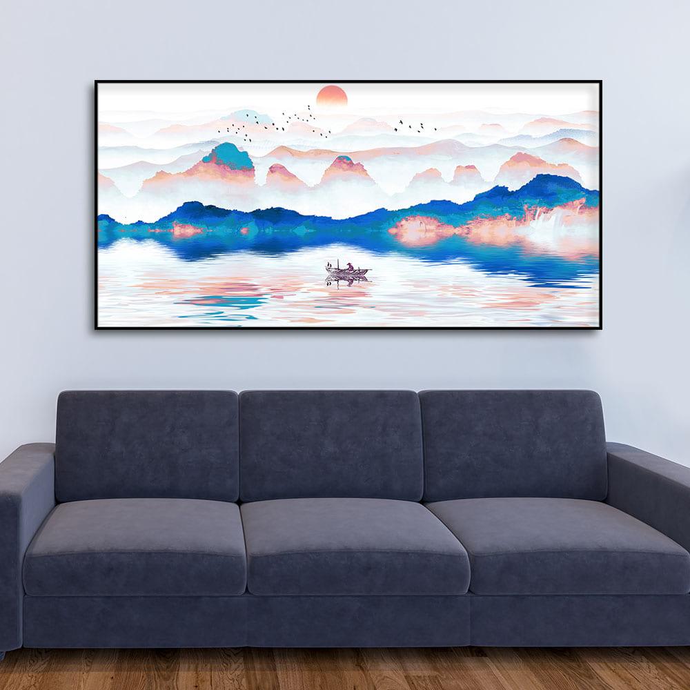 Beautiful Zen Life Scenery Canvas Wall Painting - Decor Mantra 