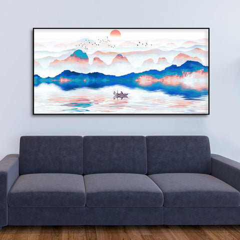 Beautiful Zen Life Scenery Canvas Wall Painting - Decor Mantra 