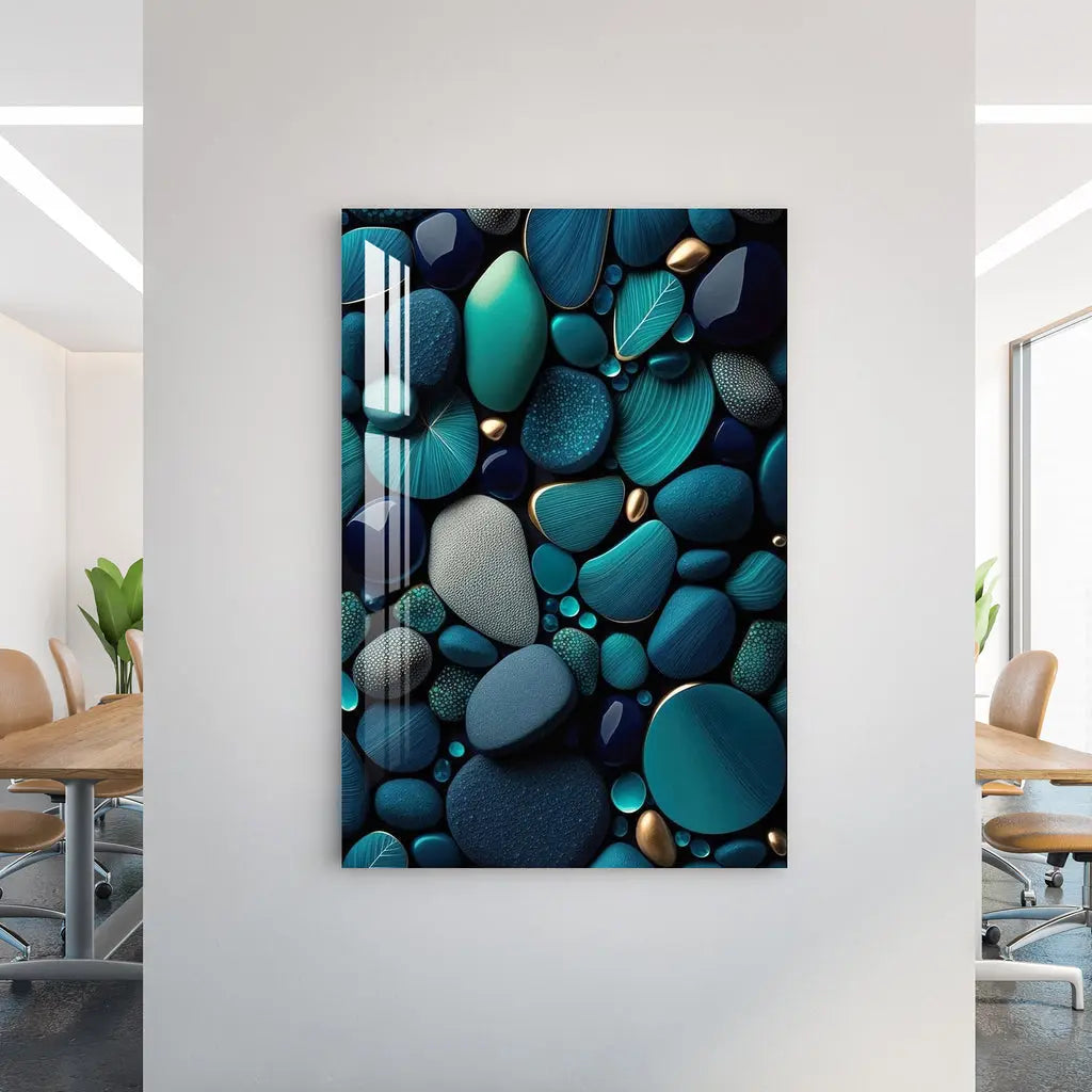 Beautiful Pebbles Acrylic Wall Art DECORMANTRA