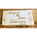 Acrylic Name Plate Design with 3D Embossed Letters
