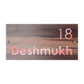 ACP Acrylic Name Plate for Home | Custom Fancy Acrylic Name Plate Design - Harshita Craft