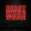 Beast Mode Activated LED Neon Light 