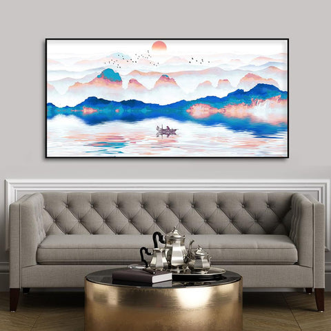 Beautiful Zen Life Scenery Canvas Wall Painting - Decor Mantra 