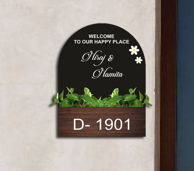 Custom Engraved Acrylic Name Plate - Modern Look for Any Space