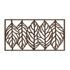 Minimalist Leaf Blade Abstract Metal Wall Art