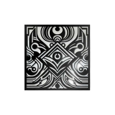 Square Metal Wall Art 