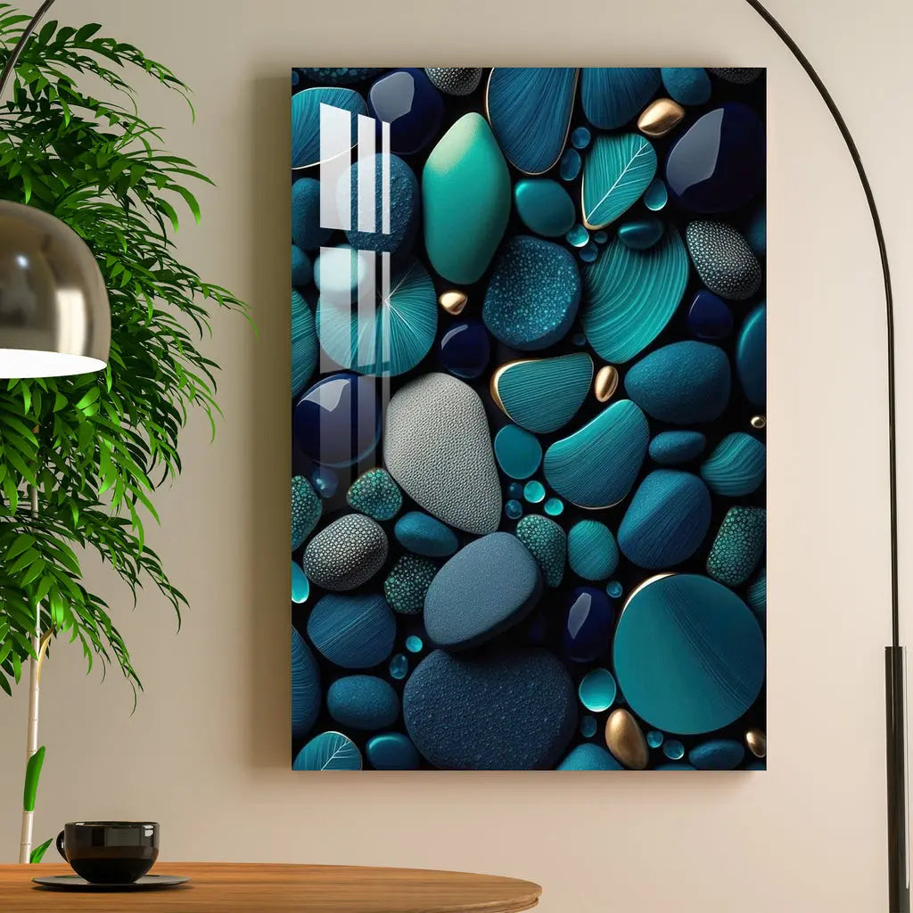 Beautiful Pebbles Acrylic Wall Art DECORMANTRA