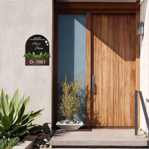 Custom Engraved Acrylic Name Plate - Modern Look for Any Space