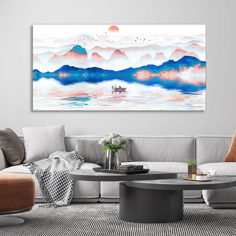 Beautiful Zen Life Scenery Canvas Wall Painting - Decor Mantra 