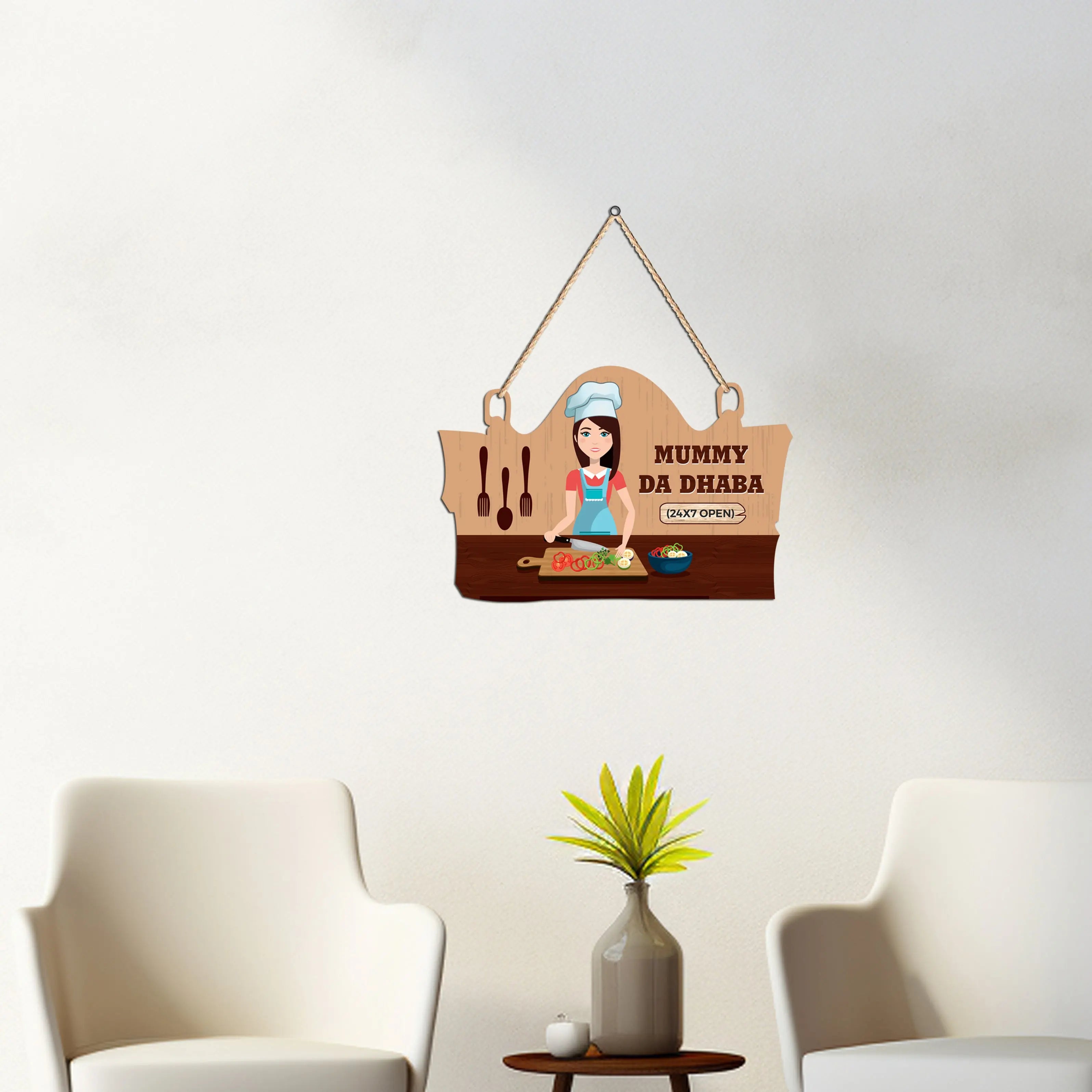 Kitchen Wall Hanging for Home Decor | Kitchen | Gift, Wall Decoration - Harshita Craft