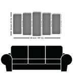 Couple Watching Sunset Paris Canvas Wall Painting of Five Pieces Decor Mantra