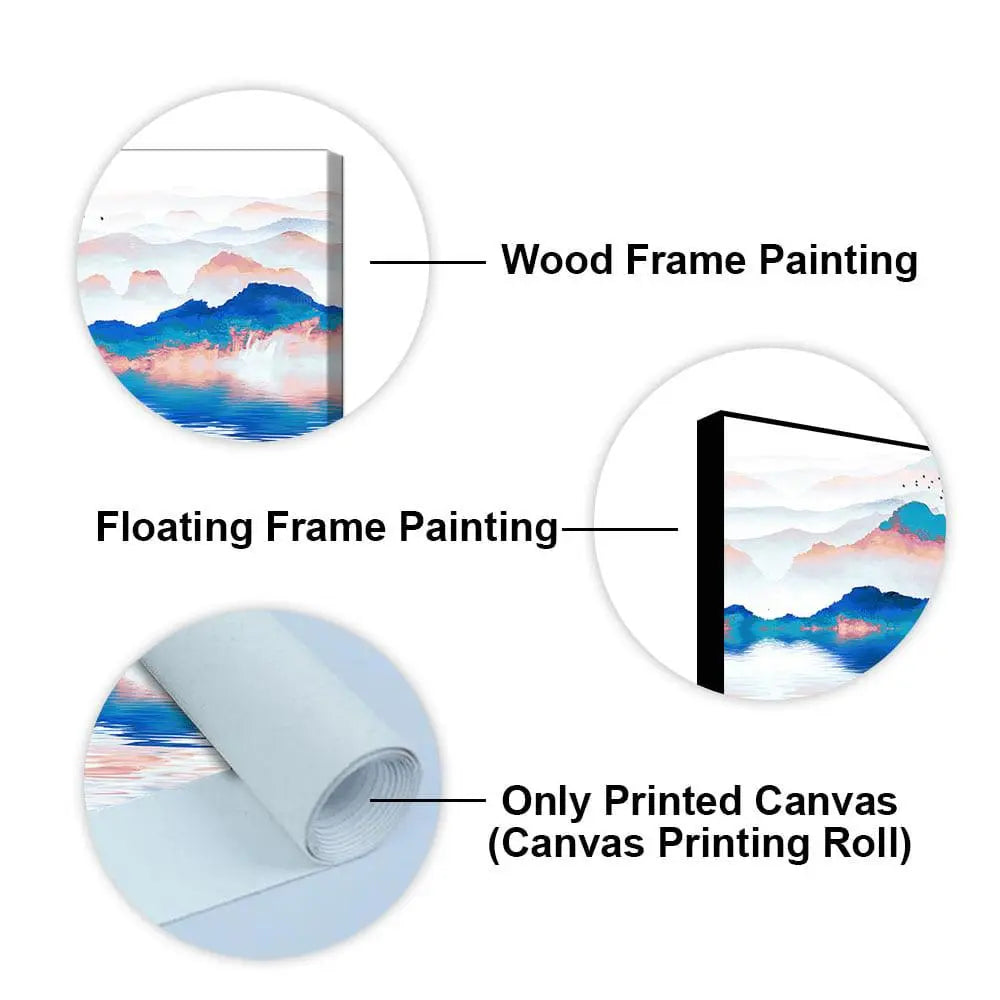 Beautiful Zen Life Scenery Canvas Wall Painting - Decor Mantra 