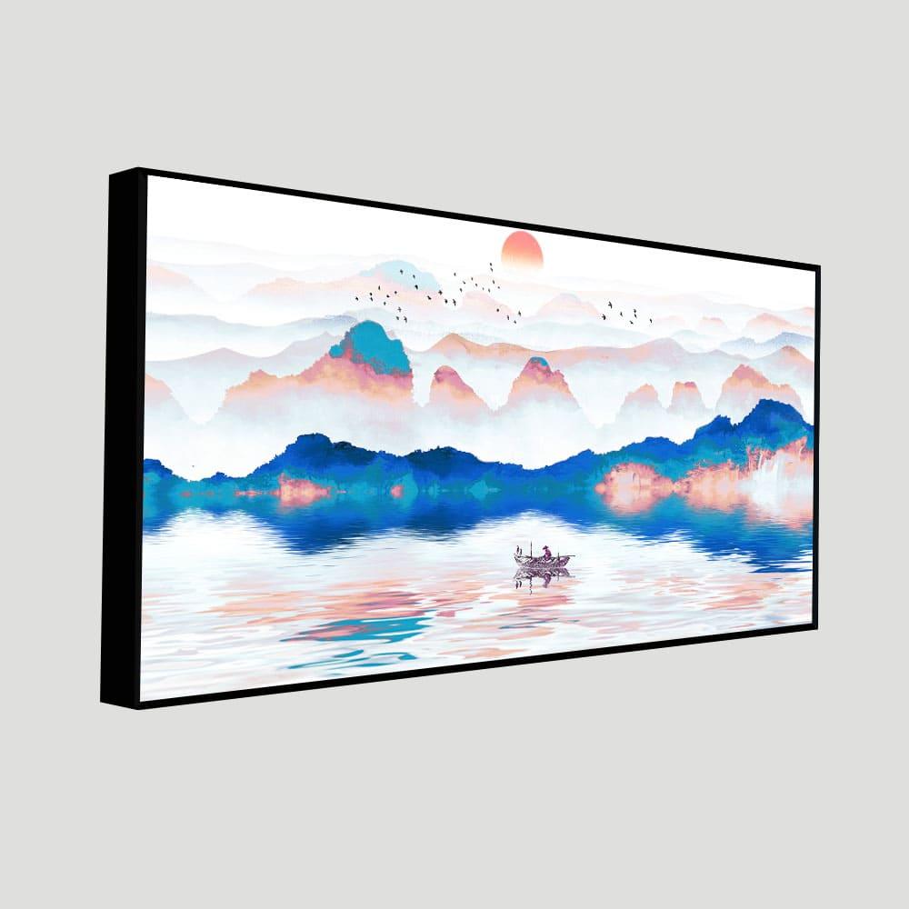 Beautiful Zen Life Scenery Canvas Wall Painting - Decor Mantra 