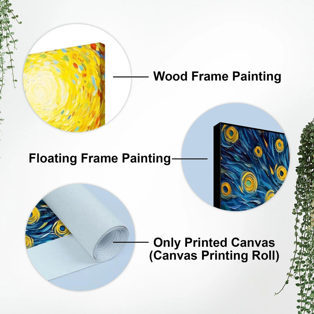 Peacock with Beautiful Feather Canvas Wall Painiting DECORMANTRA