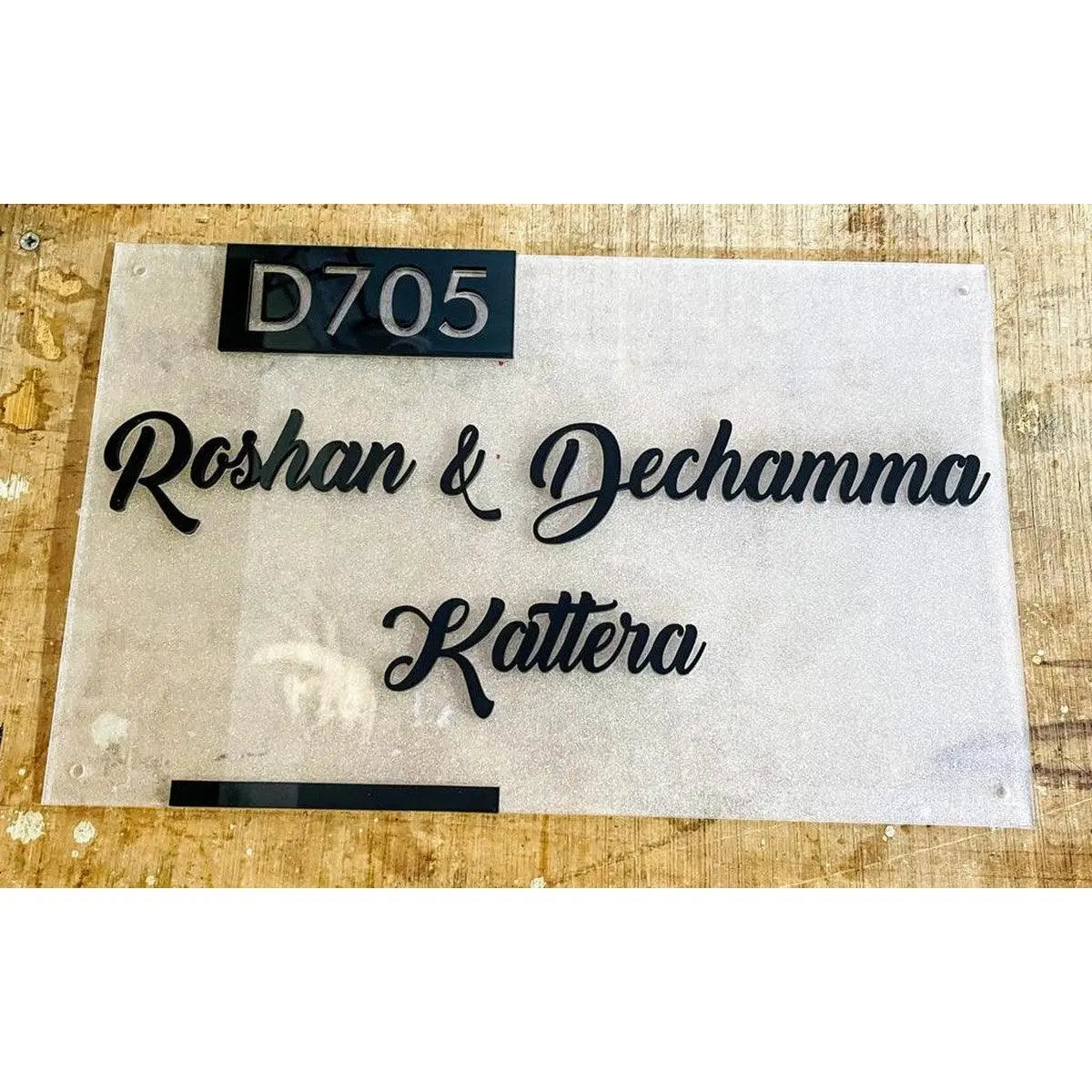 Home Door Name Plate - Decor Mantra 