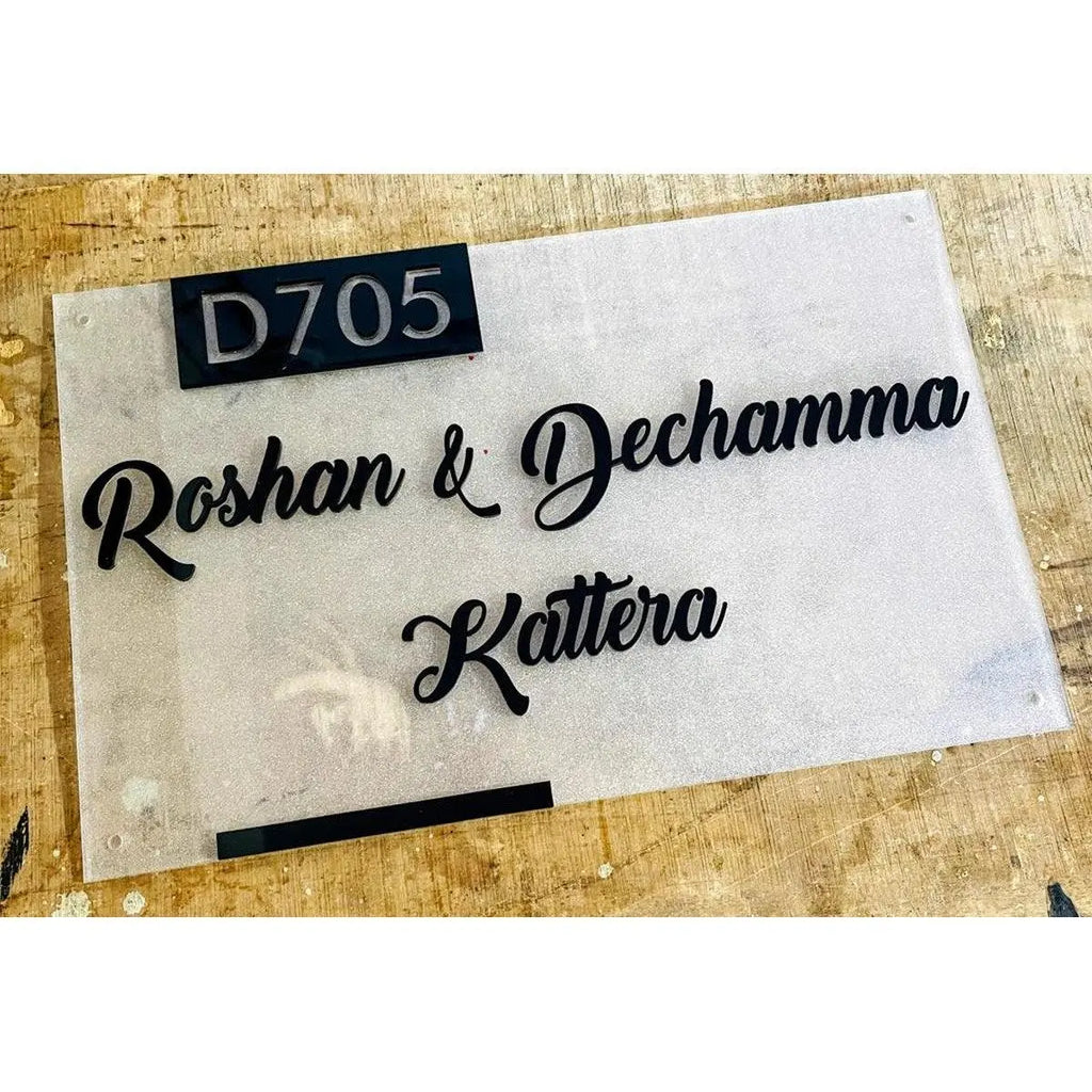 Home Door Name Plate - Decor Mantra 