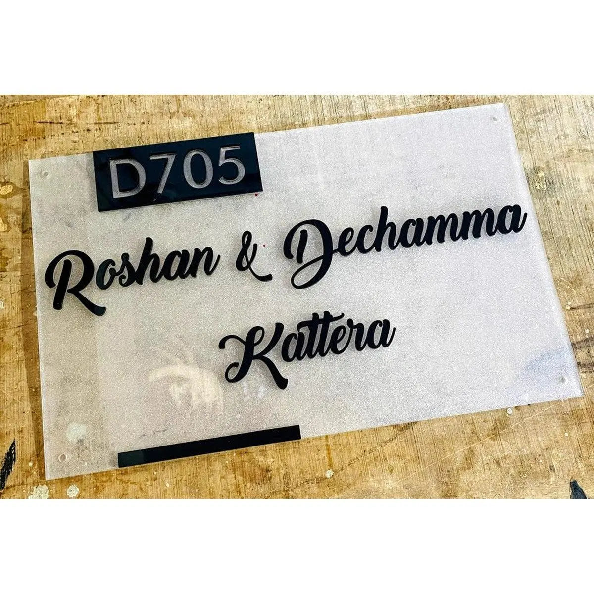 Home Door Name Plate - Decor Mantra 