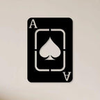 Playing Card Metal Wall Art - Decor Mantra 