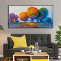 Premium Canvas Wall Painting of Beautiful Colorful Trees DECORMANTRA