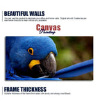 Premium Wall Painting of Blue Mascaw Parrot DECORMANTRA