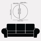 Psychedelic Abstract Art Semi Circle Frames Set Of 2 Decor Mantra