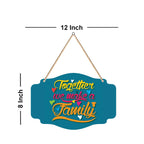 Love Quote Wooden Wall Hanger for Home|Office|Living Room|Gift - Harshita Craft