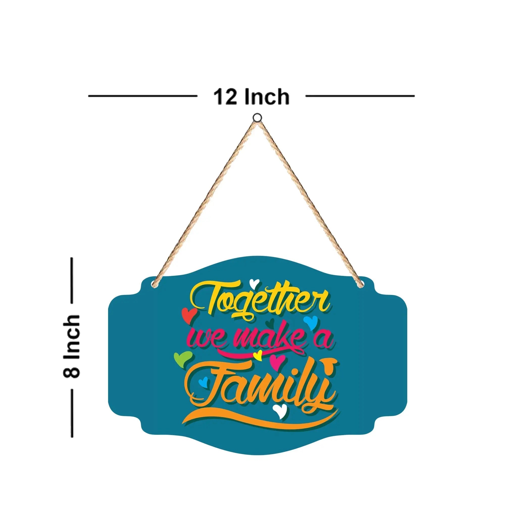 Love Quote Wooden Wall Hanger for Home|Office|Living Room|Gift - Harshita Craft