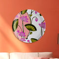 Pichwai Print Porcelain Wall Plate - Harshita Craft