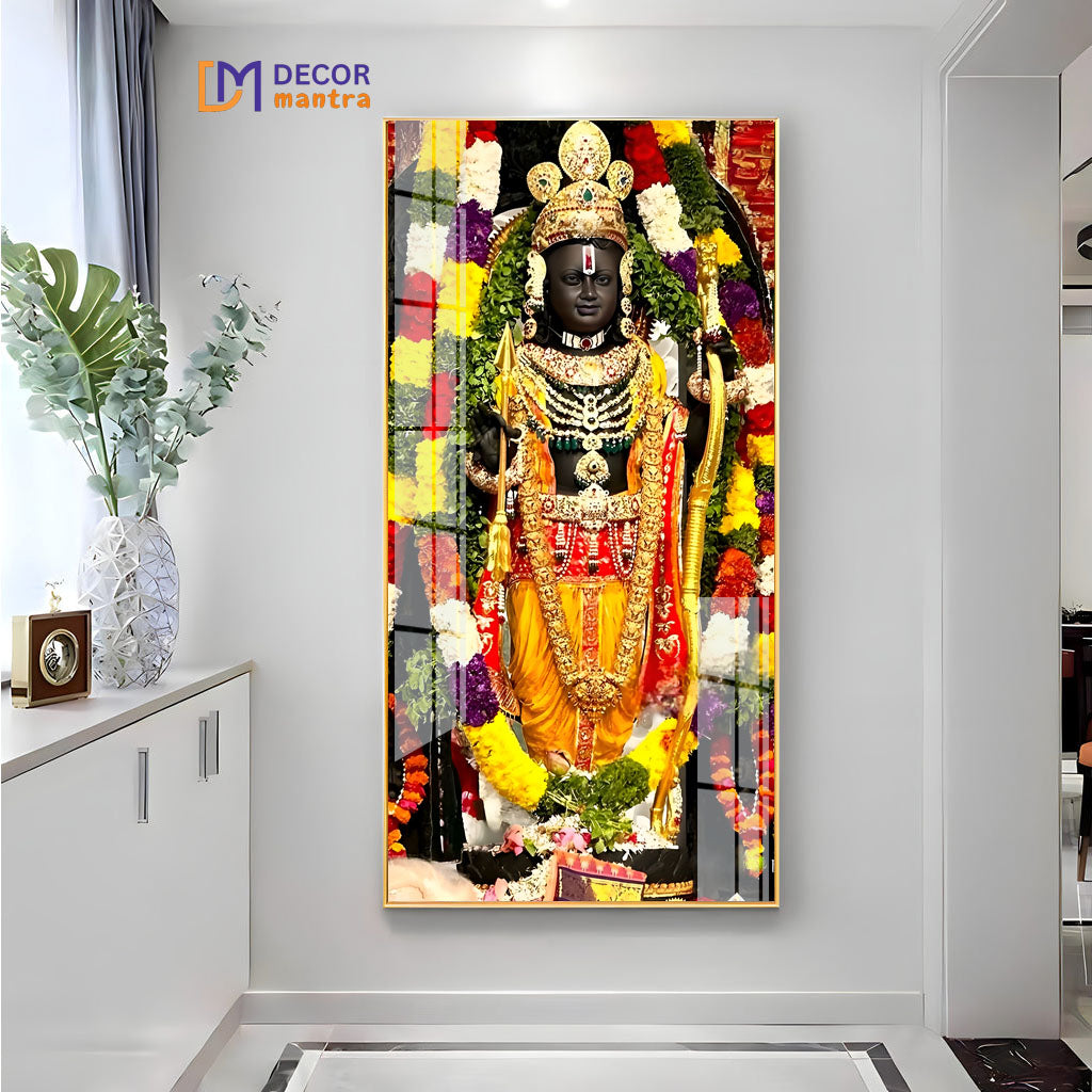 Shri Ram's Blessing Acrylic Premium Painting