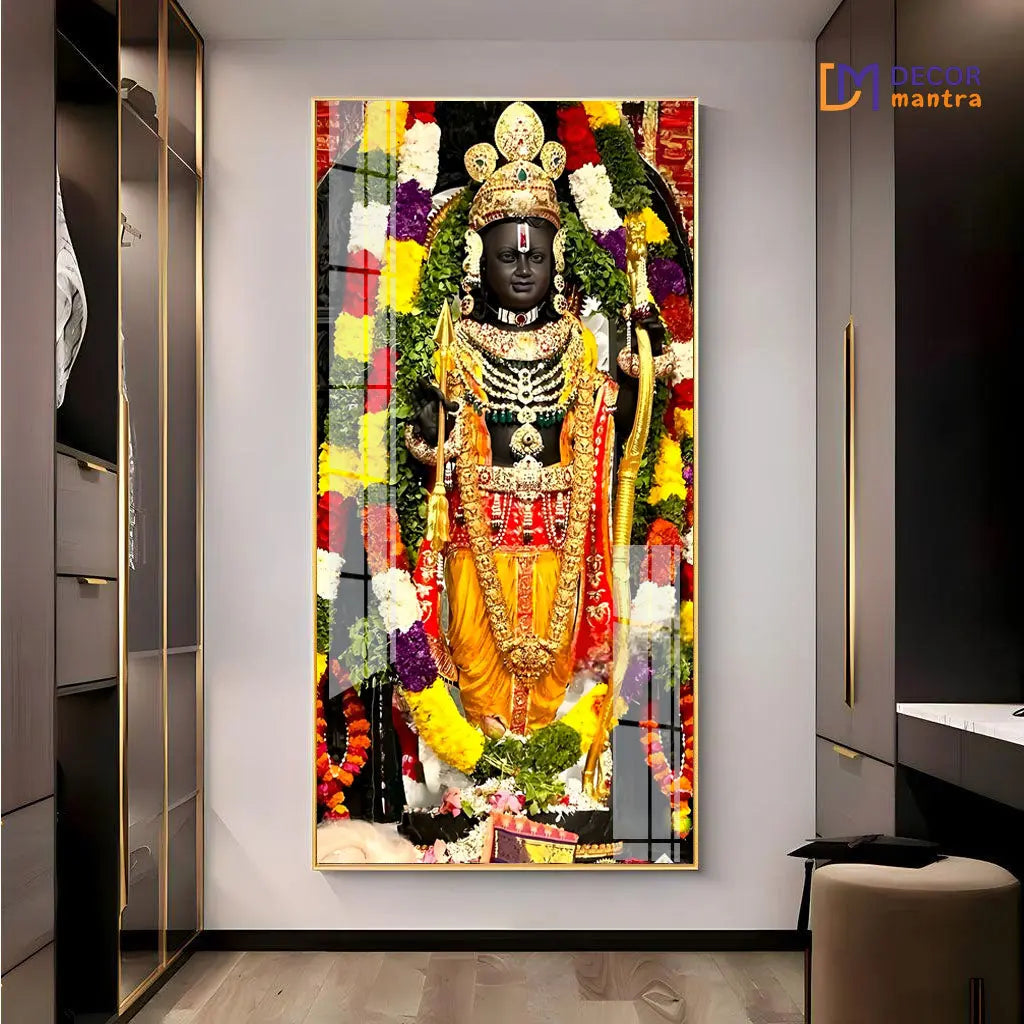 Shri Ram's Blessing Acrylic Premium Painting DECORMANTRA
