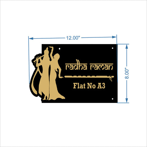 Acrylic Name Plates for Doors - Custom Designs and Easy Installation