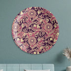 Ethnic Floral Theme Wall Plate - Harshita Craft