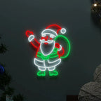 Santa Claus LED Neon Light DECORMANTRA