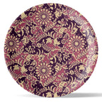 Ethnic Floral Theme Wall Plate - Harshita Craft