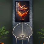 Mythological Bird Acrylic Wall Art DECORMANTRA
