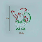 Santa Claus LED Neon Light DECORMANTRA