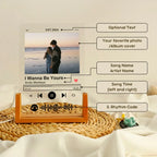 Personalized Photo Night Light Plaque, Custom Couple Song Music Plaque, Custom Nightlight, Music Lover Gift, Mother's Day Gift, Gift for Mom - Harshita Craft