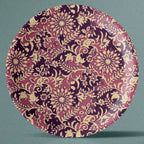 Ethnic Floral Theme Wall Plate - Harshita Craft