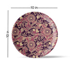 Ethnic Floral Theme Wall Plate - Harshita Craft