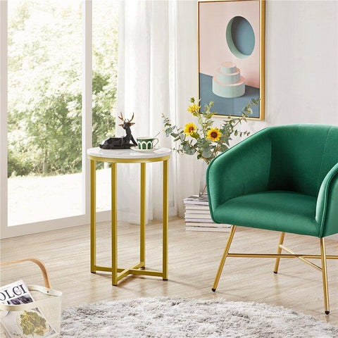 Circular Side Table - Decor Mantra 