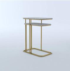 Luxurious Elvis Gold Nesting Side Tables - Decor Mantra 