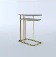 Luxurious Elvis Gold Nesting Side Tables - Decor Mantra 