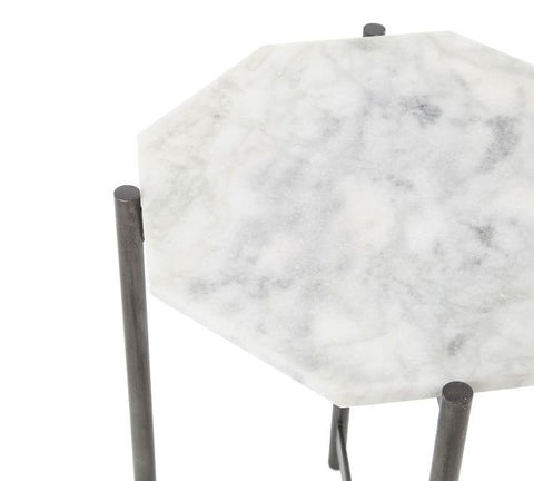Modern Marble End Table - Decor Mantra 